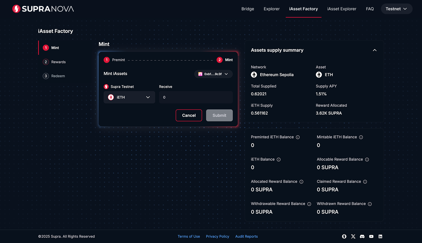 Mint iAsset