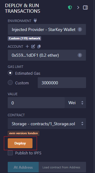 Remix Deploy UI